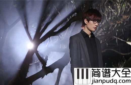 江湖钢琴谱_许嵩_她无影_原来是在梦里