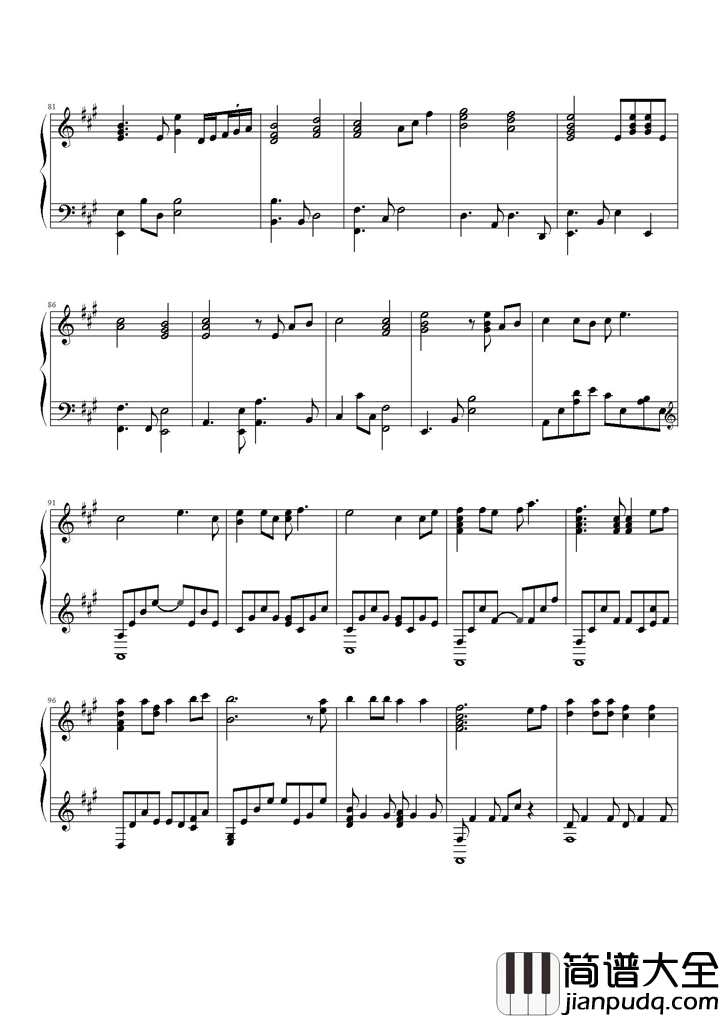 酒干倘卖无钢琴谱_苏芮_一个真实故事改编的歌