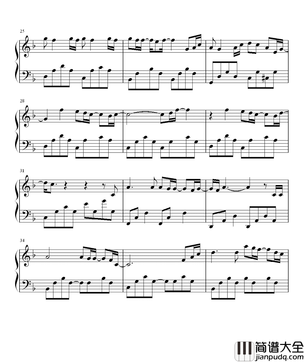 你比从前快乐钢琴谱_周杰伦_人生最好的状态莫过于比从前都快乐