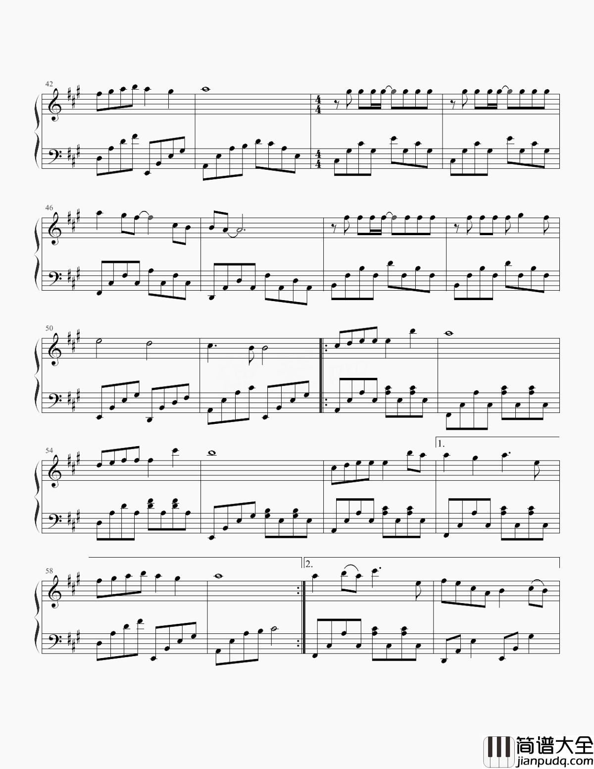 缺氧钢琴谱_安苏羽__一度甜到窒息