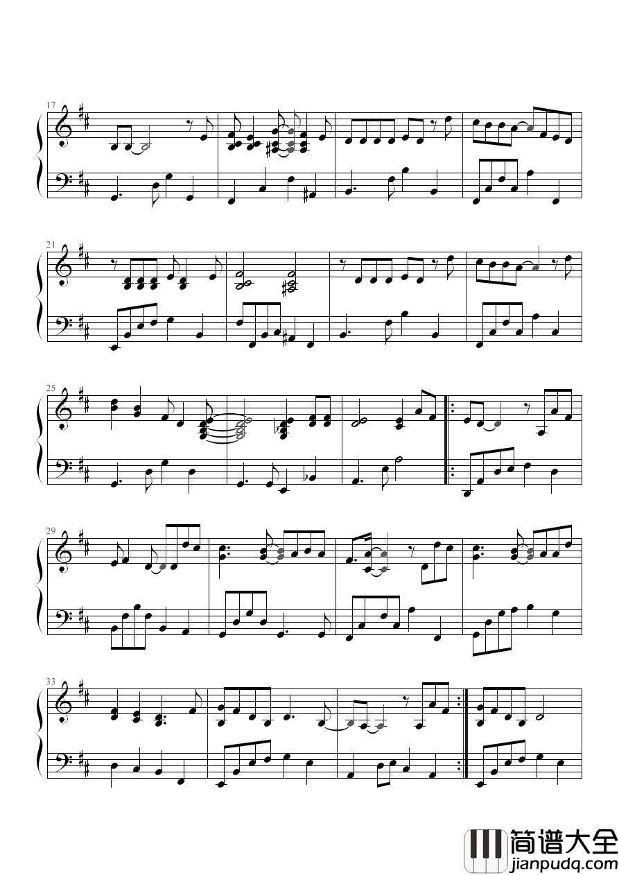 我愿意钢琴谱_王菲_什么都愿意为你