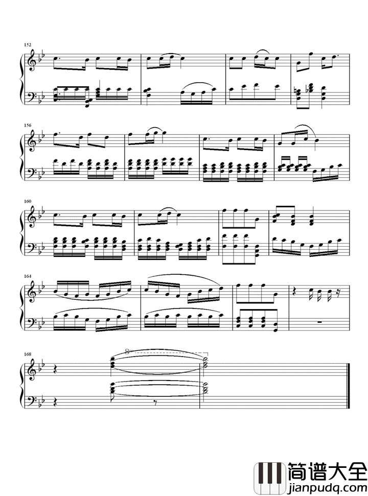 大笑江湖钢琴谱_小沈阳_武林争斗是是非非