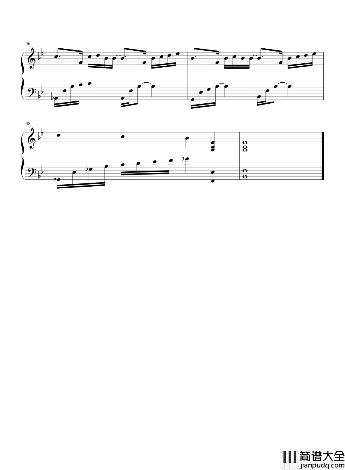 淘汰钢琴谱_陈奕迅_如何才能把情歌唱的完美