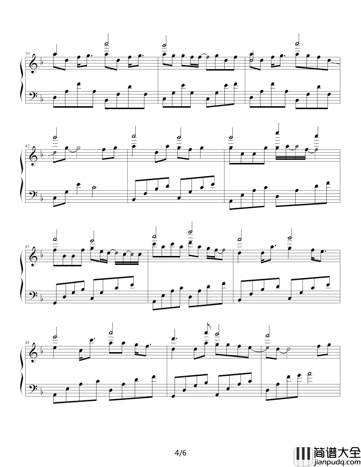 无名指的等待钢琴谱小歆_谁逃过了谁的劫数，无名指的等待