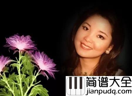 相见在明天钢琴谱_邓丽君_你没忘记我我也常怀念