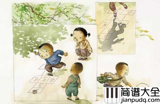 _童年钢琴谱_罗大佑_致意我们一去不返的纯真年代