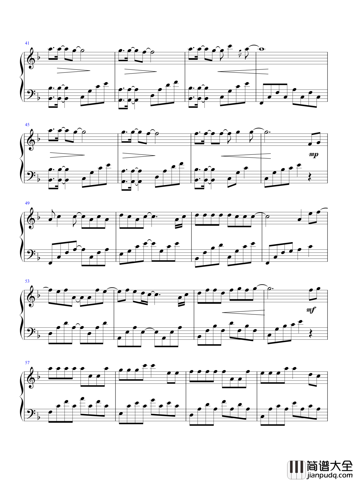 有点甜钢琴谱___汪苏泷/BY2｜春天到了，你的爱情来了吗