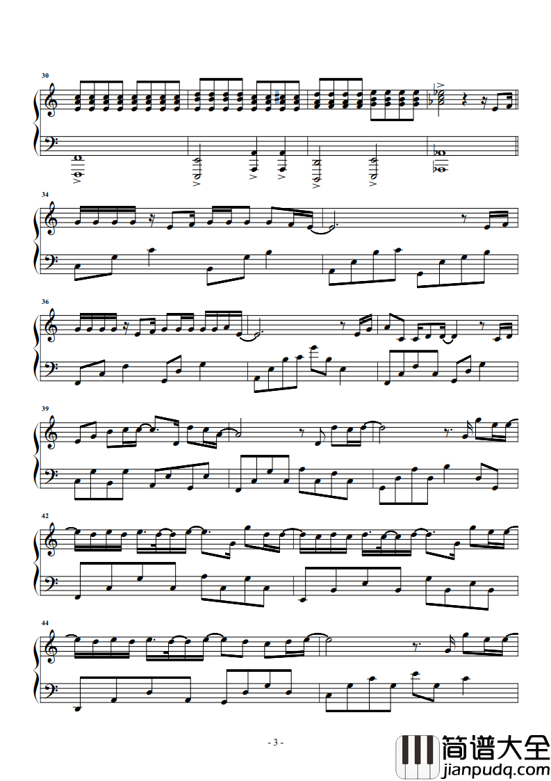 那个男孩钢琴谱_汪苏泷故事的发展有很多意外