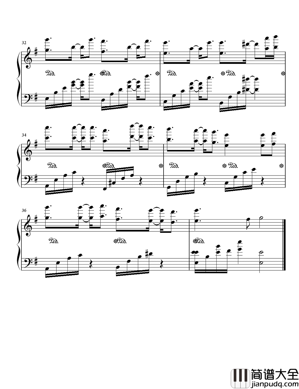 不分手的恋爱钢琴谱__汪苏泷｜我们说过要谈一场_永远不分手的恋爱