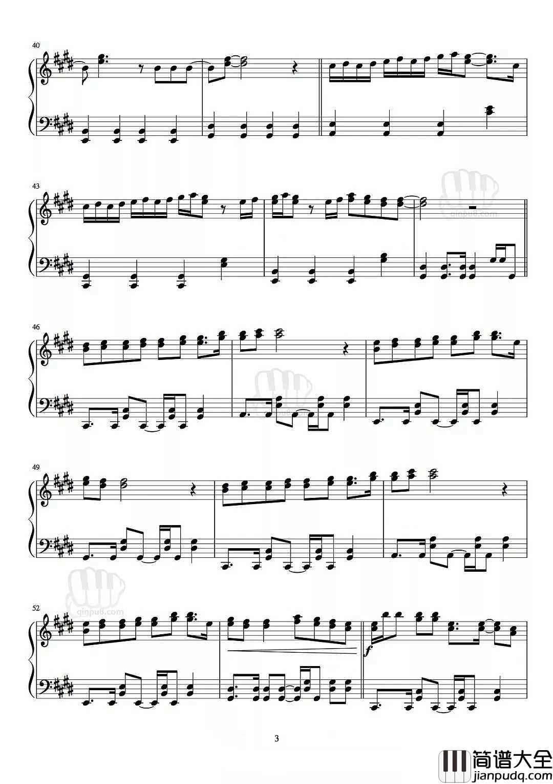 光年之外钢琴谱_将浩瀚太空的无尽孤独，化为两个人的浪漫