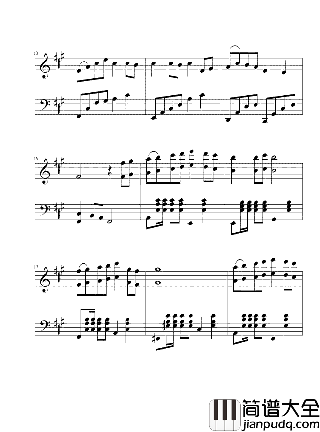 森林狂想曲五线谱_探索音乐的天堂，感受原始的魅力