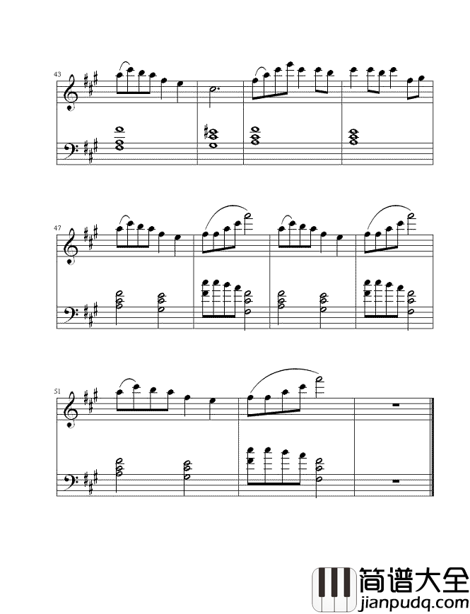 森林狂想曲五线谱_探索音乐的天堂，感受原始的魅力