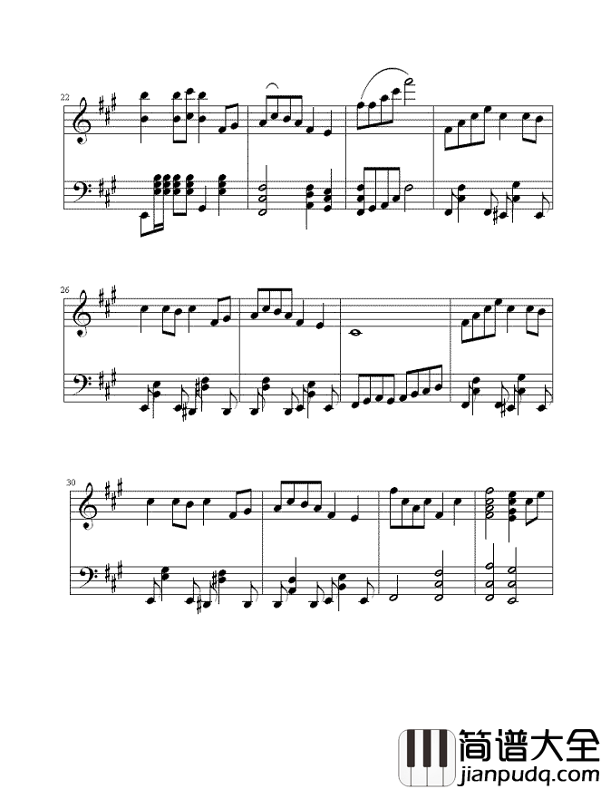 森林狂想曲五线谱_探索音乐的天堂，感受原始的魅力