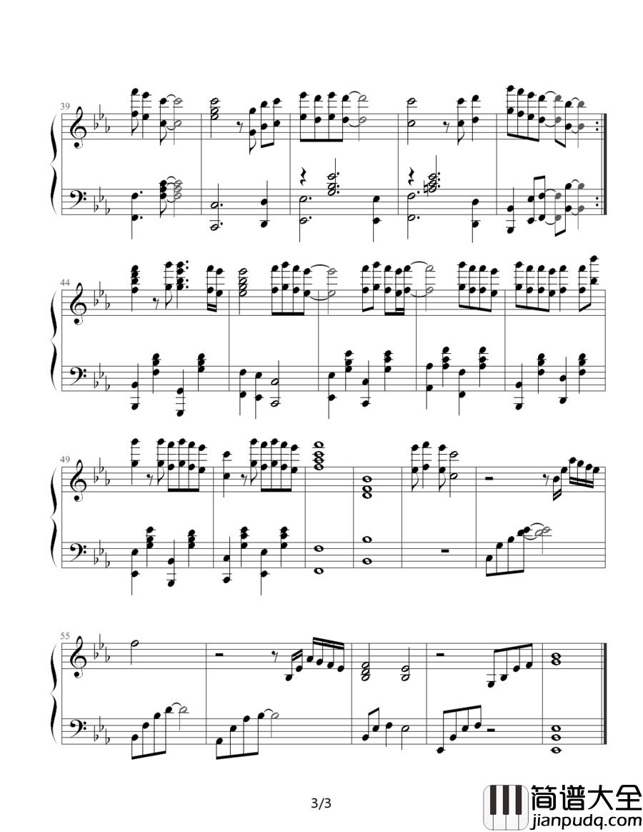 记事本钢琴谱_陈慧琳_故事写的都是关于你