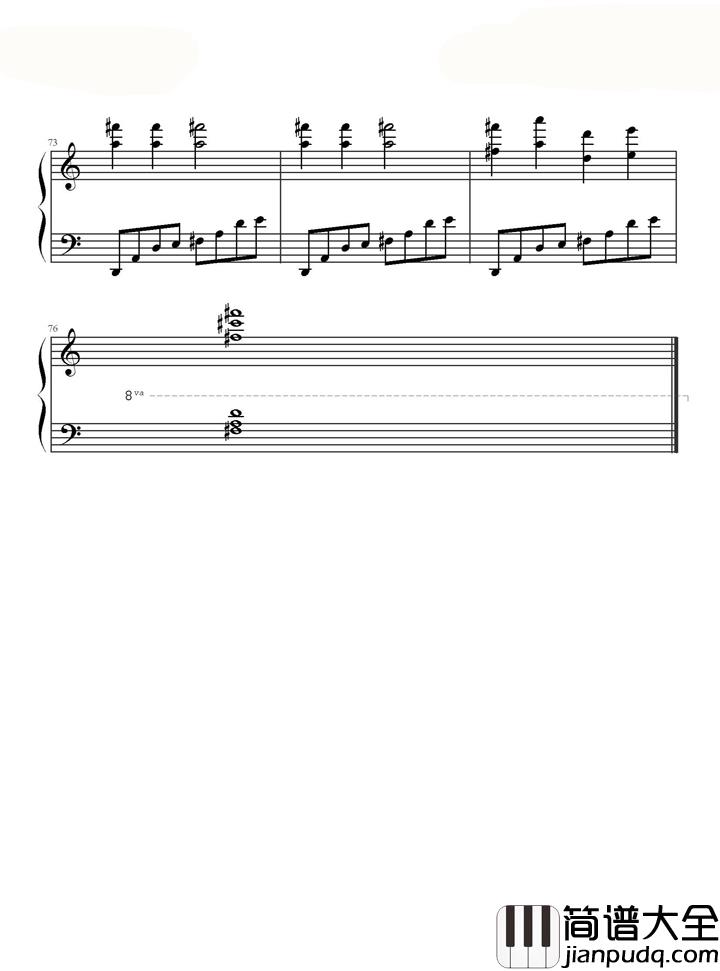 lonely_Christmas钢琴谱_陈奕迅_孤独是一个人的狂欢