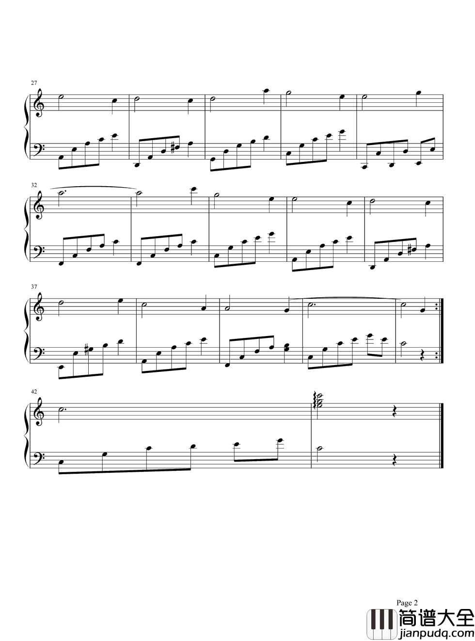 友谊地久天长五线谱_珍惜今世情缘_来生不再相遇