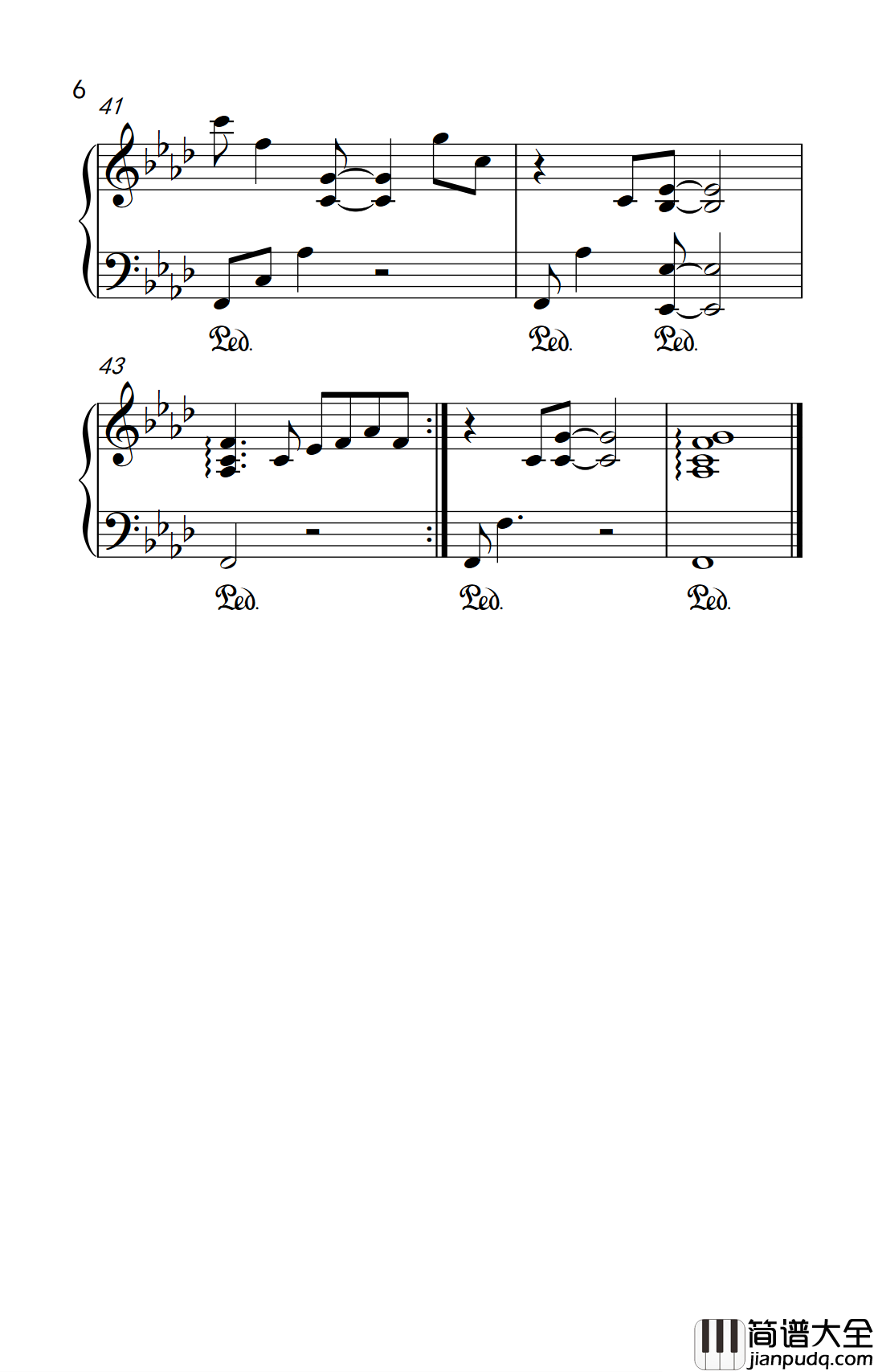 西海情歌钢琴谱_降央卓玛_最美空灵女中音，美翻了