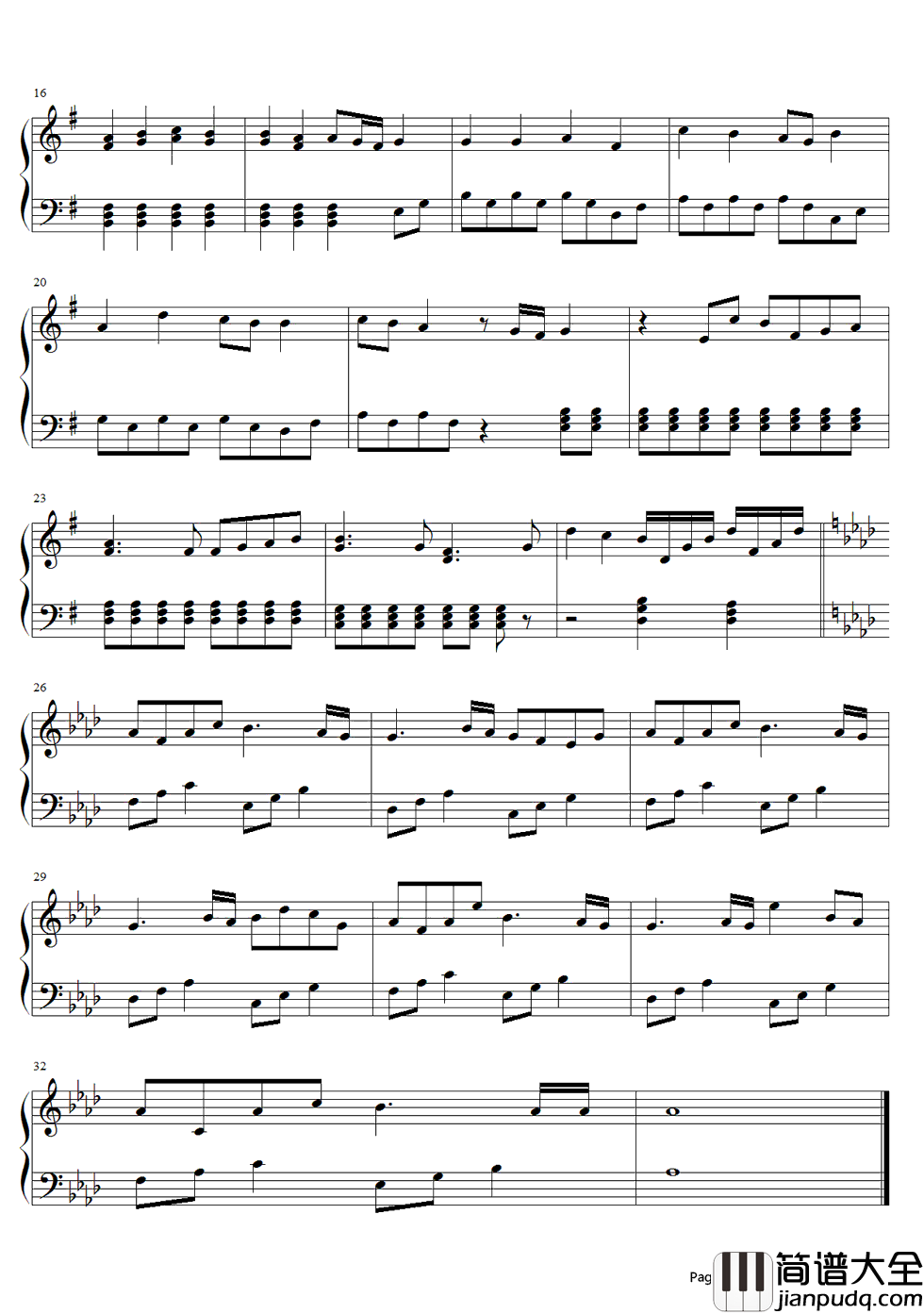 next_to_you钢琴谱_寄生兽_在它结束以前，就让我们相互依偎