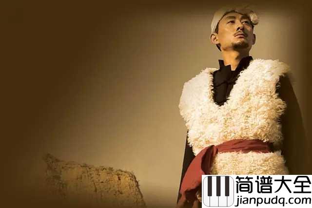 山丹丹开花红艳艳钢琴谱_阿宝_陕北经典民歌