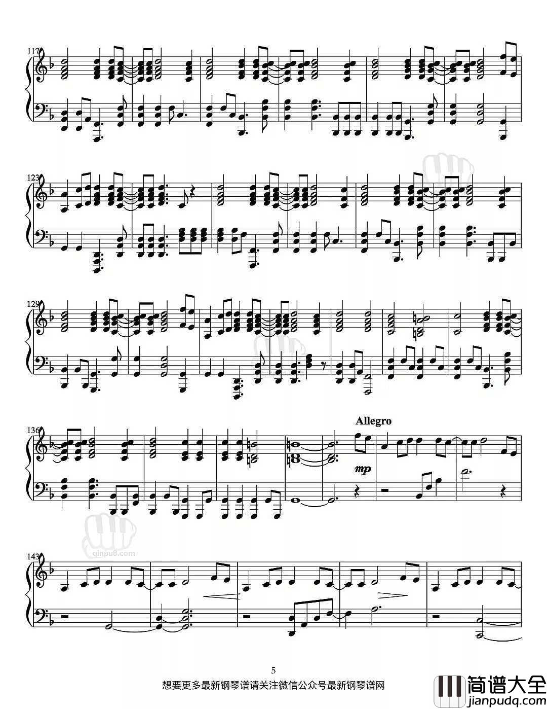 _环太平洋主题曲｜钢琴谱_哭了听过钢琴版环太平洋，小新只恨以前没好好练琴