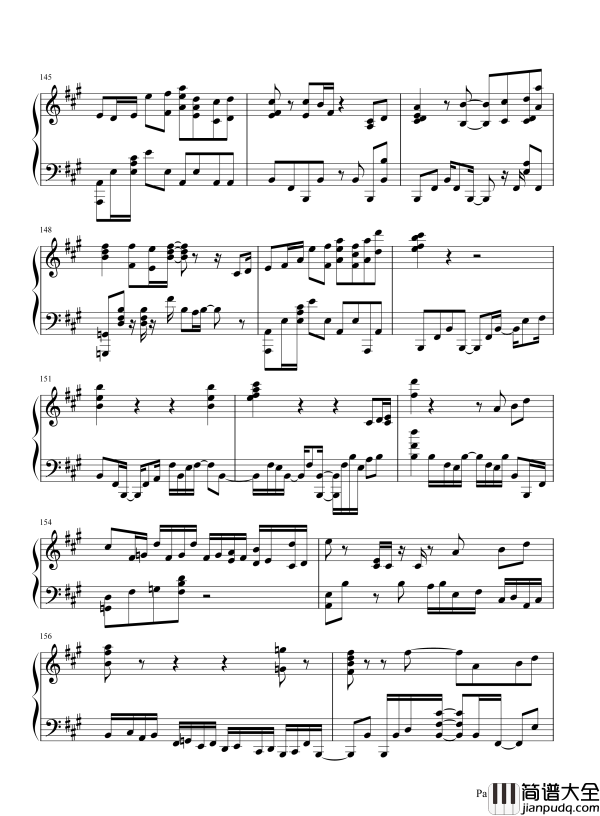 鸟之诗钢琴谱_穿过云端，是谁的天堂，在召唤