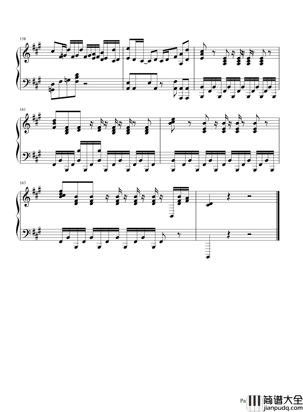 鸟之诗钢琴谱_穿过云端，是谁的天堂，在召唤