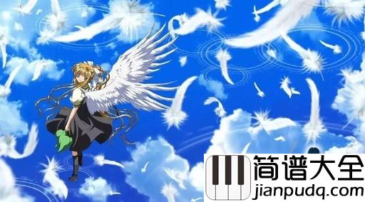 鸟之诗钢琴谱_穿过云端，是谁的天堂，在召唤