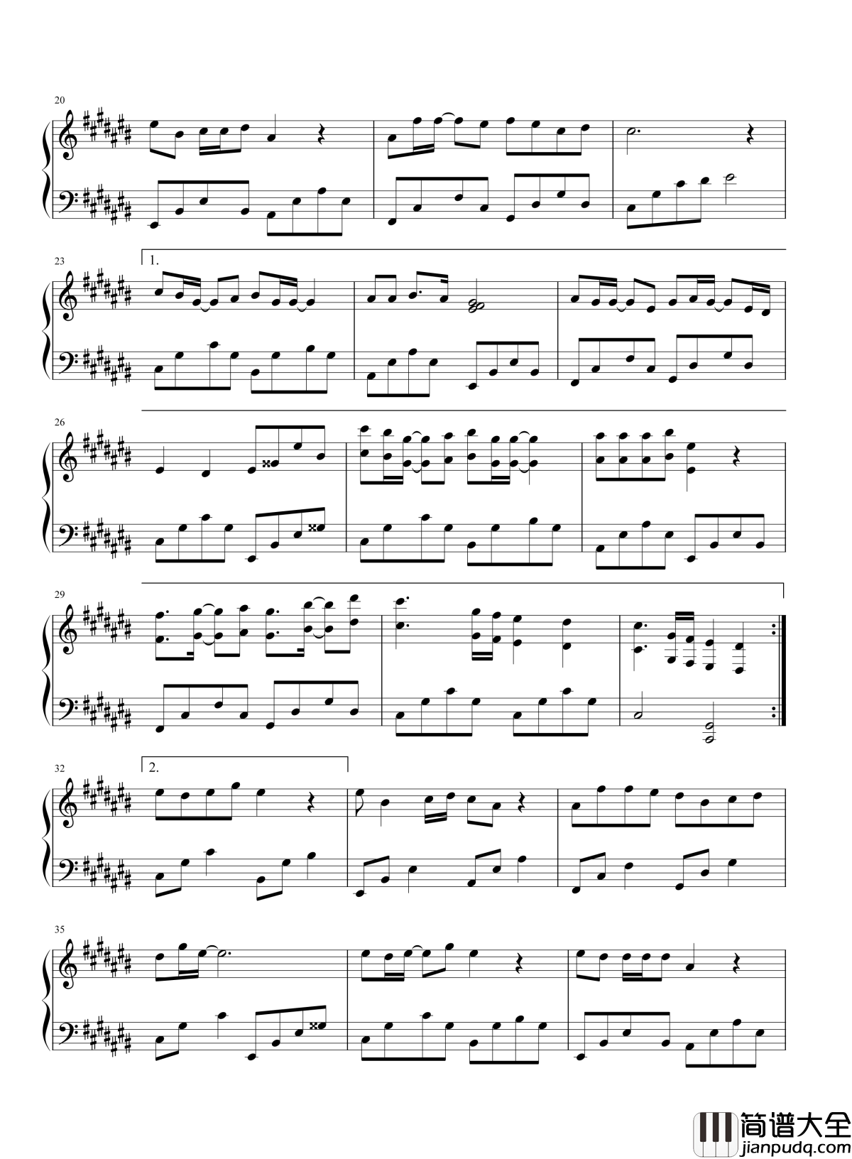 异乡人钢琴谱_李健｜不经意间击中心底最柔软的地方