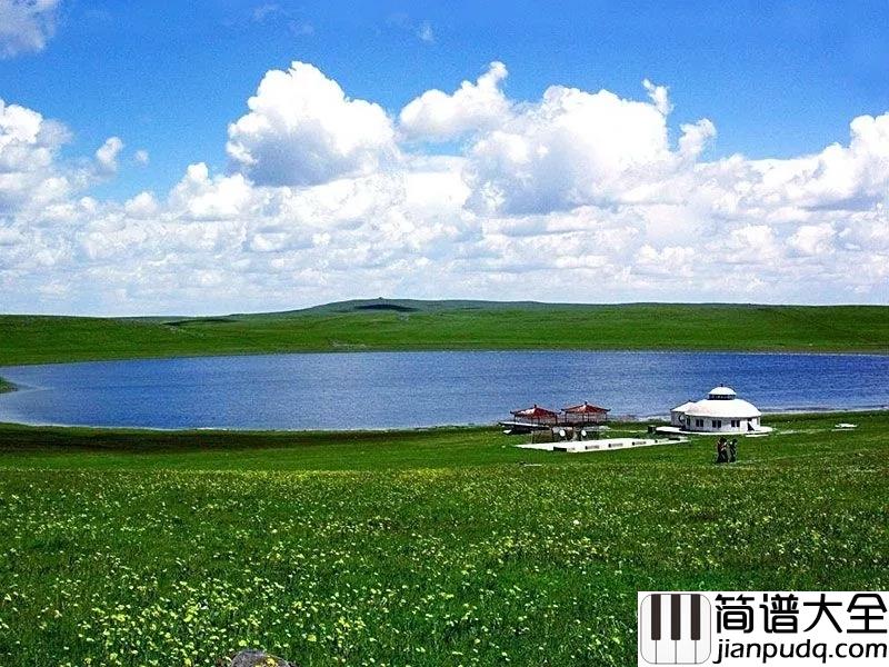 梦中的额吉钢琴谱_乌达木_草原天籁之音歌声直指灵魂