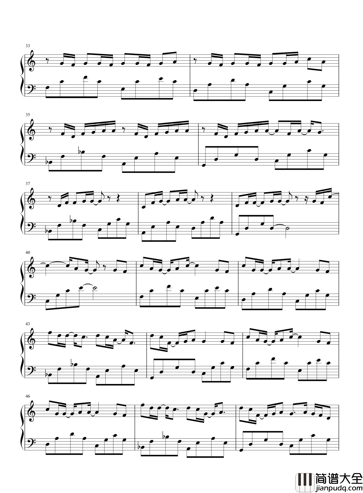 离骚钢琴谱__易烊千玺｜长太息以掩涕兮，哀民生之多艰