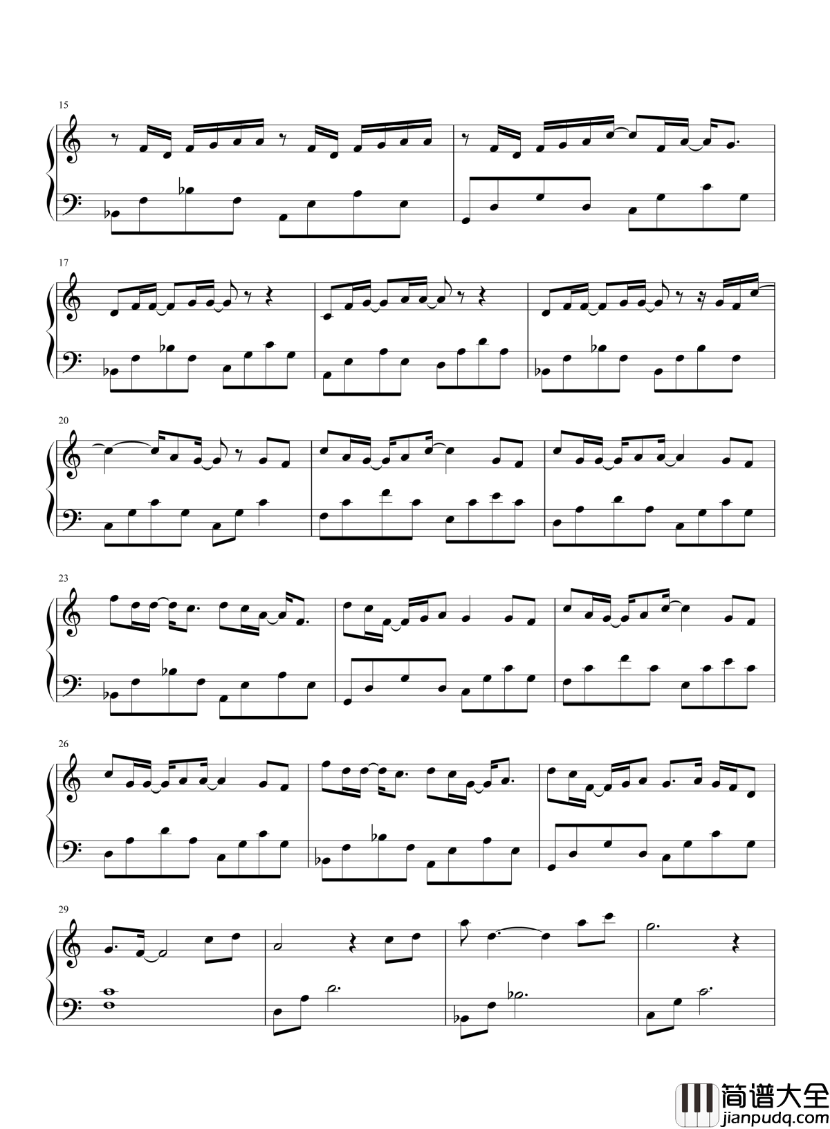 离骚钢琴谱__易烊千玺｜长太息以掩涕兮，哀民生之多艰