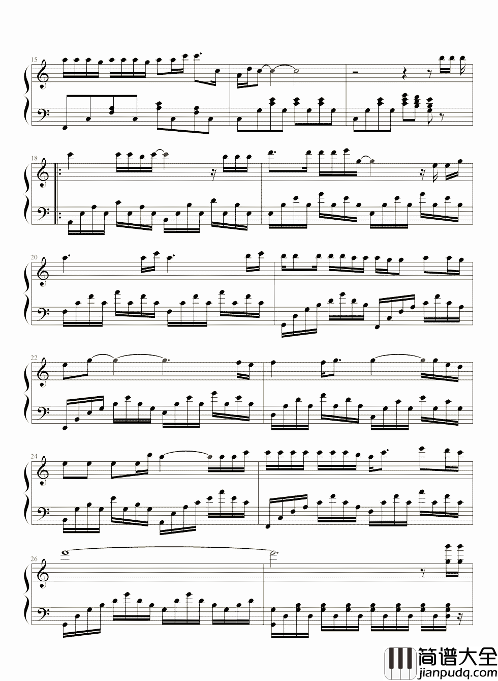 你是我的眼钢琴谱_林宥嘉｜你是我的眼，带我穿越拥挤的人潮