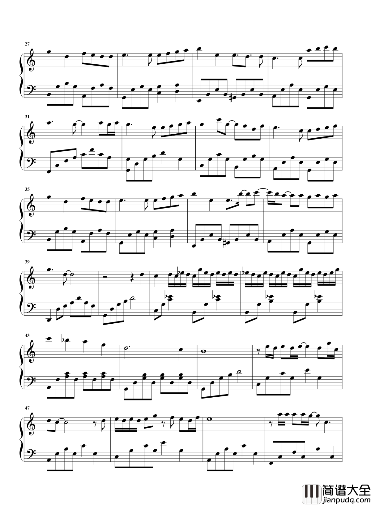 成全钢琴谱_林宥嘉｜你的今天与明天_成全了我的下个夏天