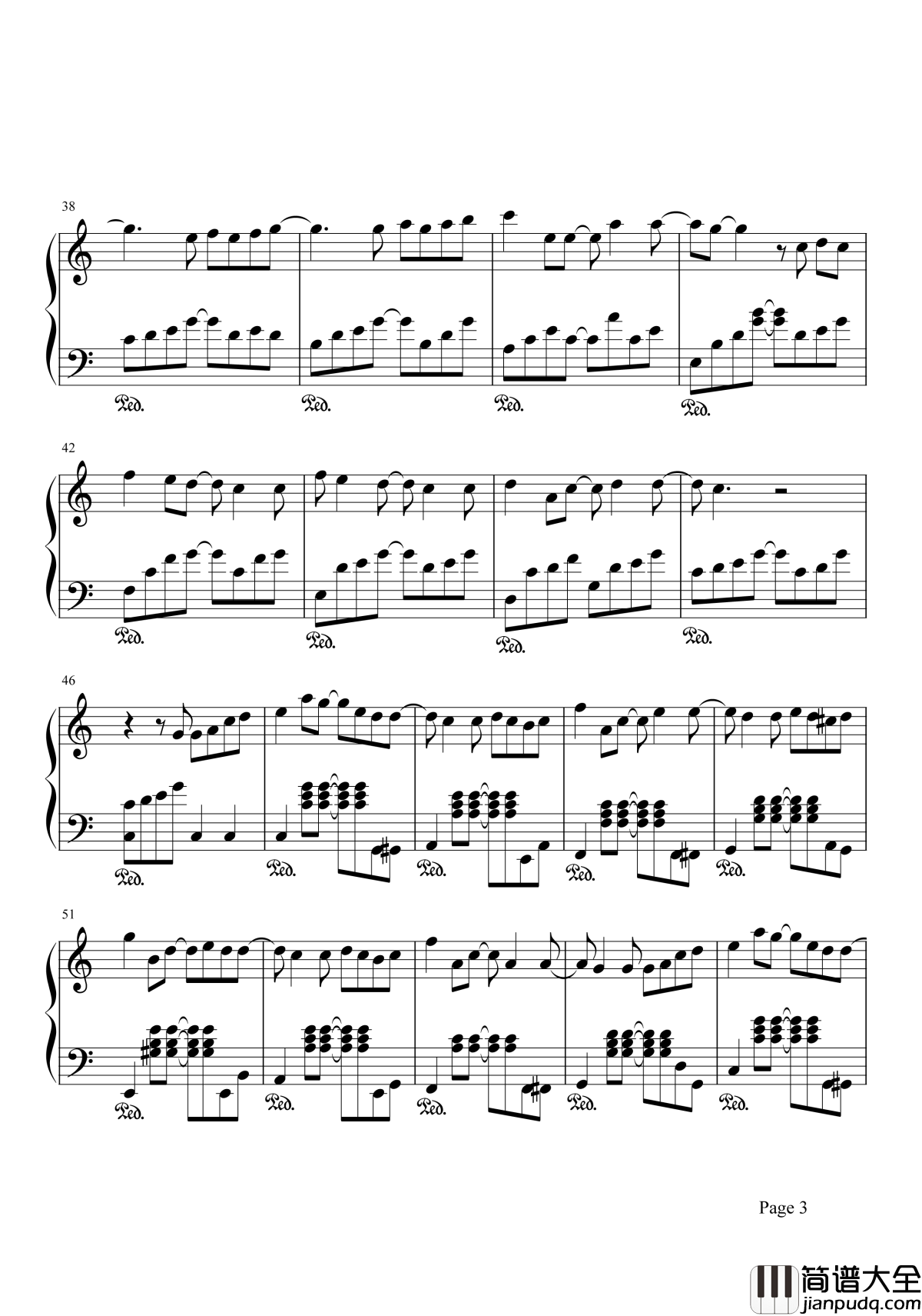 小手拉大手钢琴谱_梁静茹｜我们小手拉大手_一起郊游