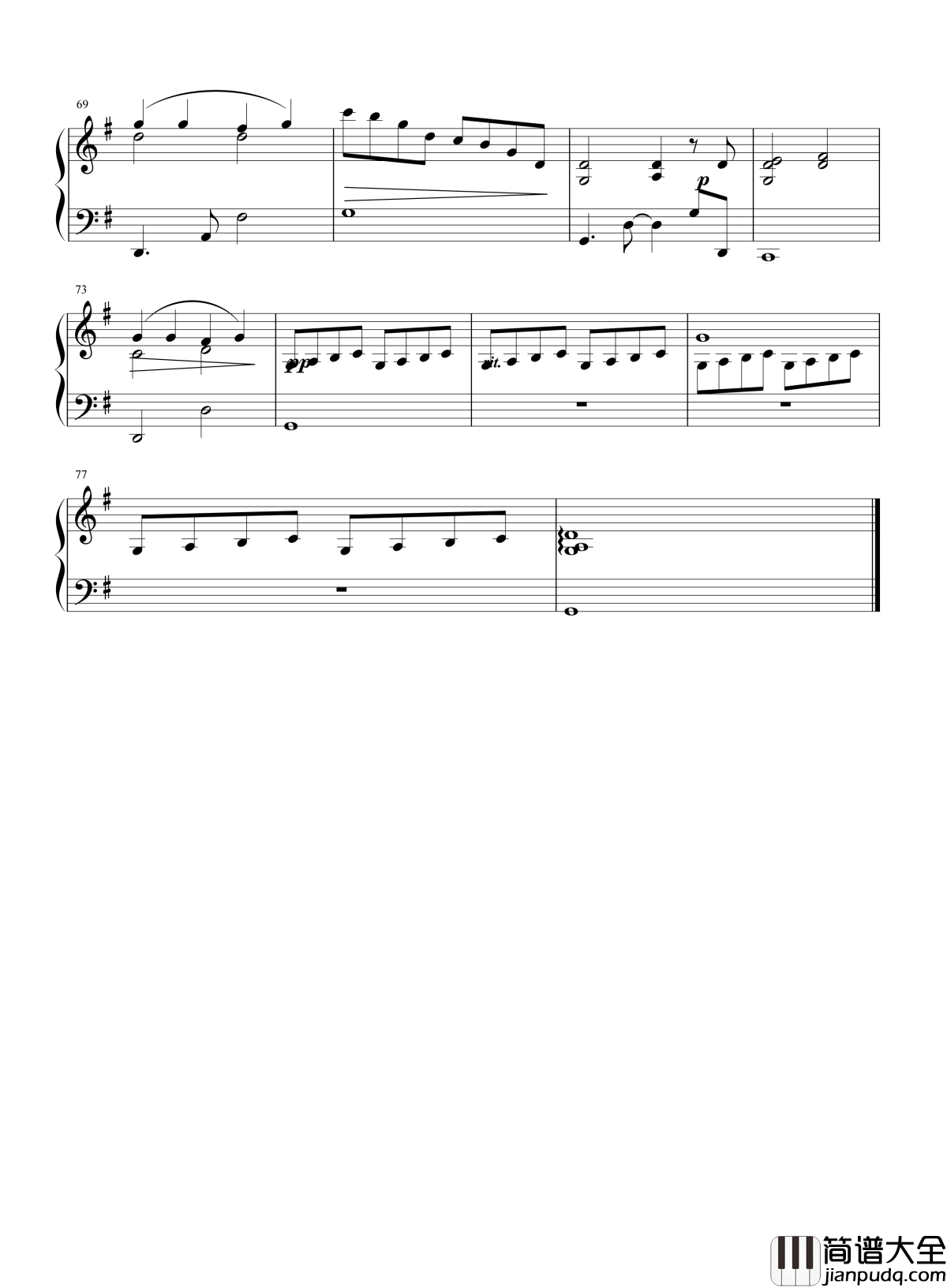 会呼吸的痛钢琴谱_梁静茹｜想念是会呼吸的痛