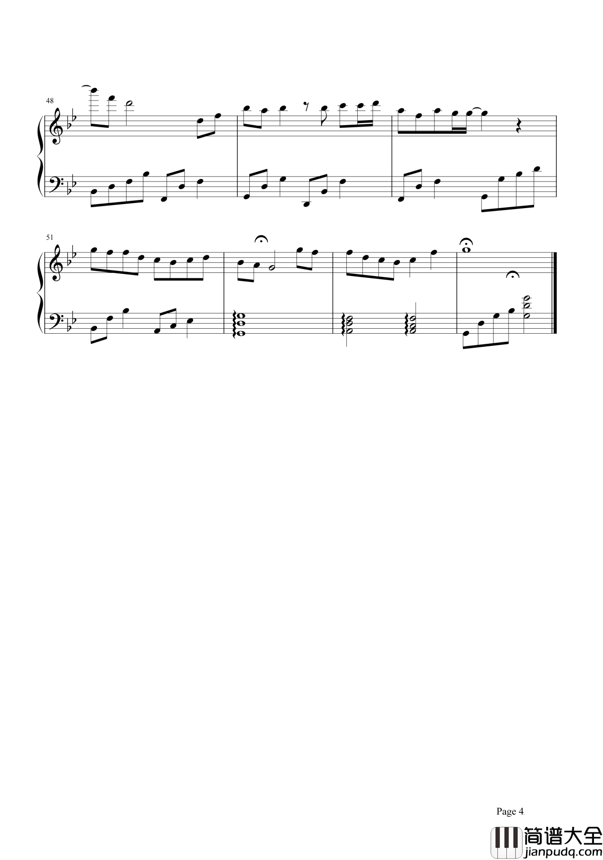 敢为天下先钢琴谱_张靓颖｜敢为天下先_为爱恨缱绻千年