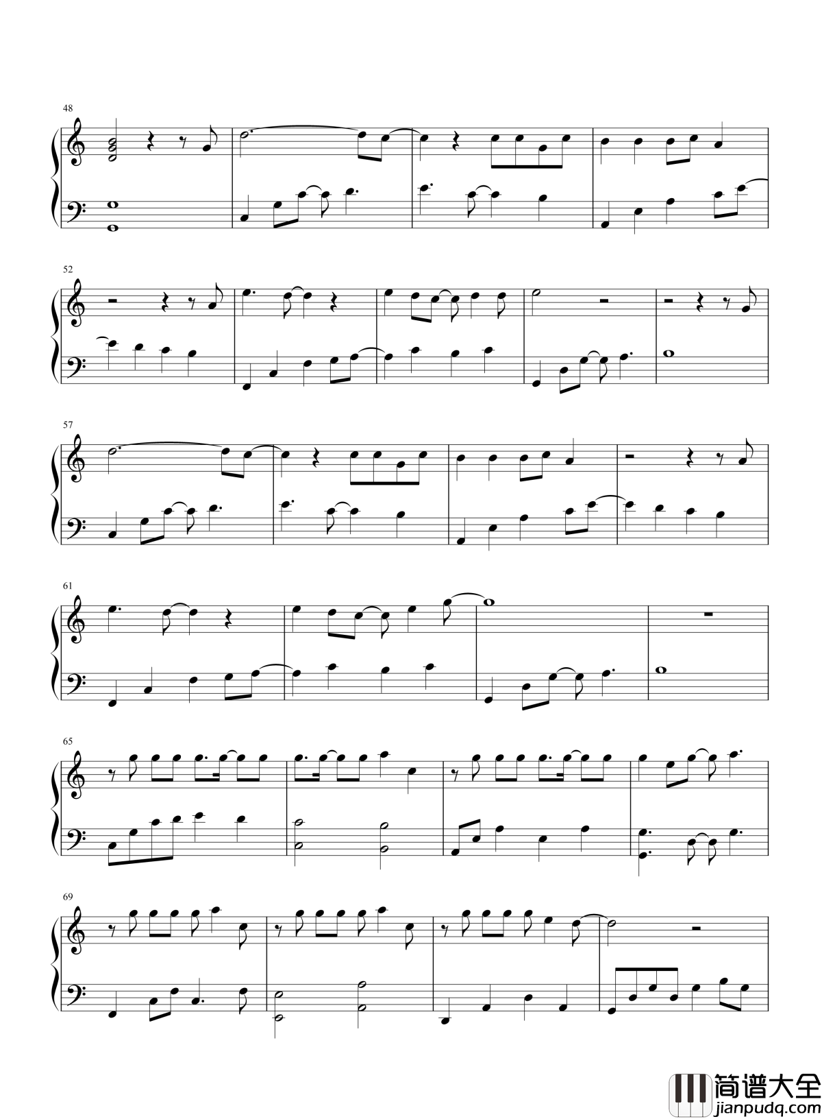 我变了钢琴谱_李宇春｜爱上你，下雨也快乐