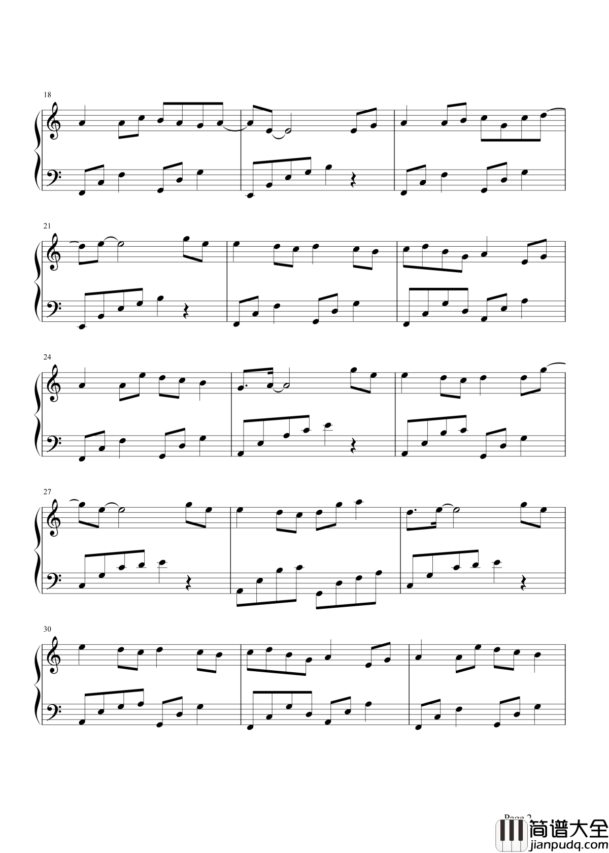 画心钢琴谱_张靓颖_画皮主题曲｜我的心只愿为你而割舍