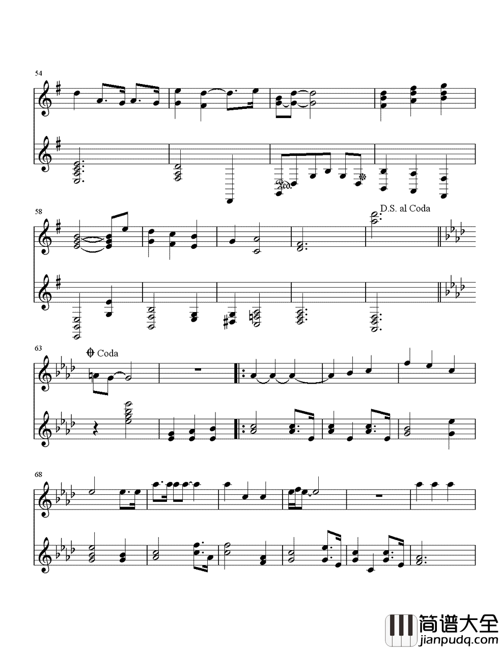 真心英雄钢琴谱_周华健｜有梦的人都是真心英雄!