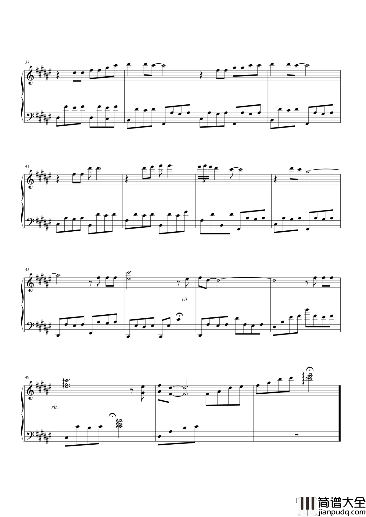 寂静之声钢琴谱_教皇合唱团_在迷茫中，寻找答案