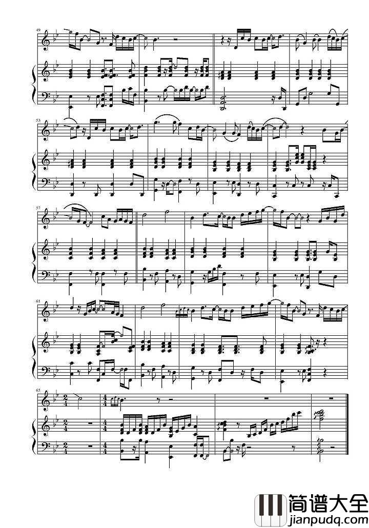 爱很简单钢琴谱_陶喆｜用最真诚的心__让爱变得简单