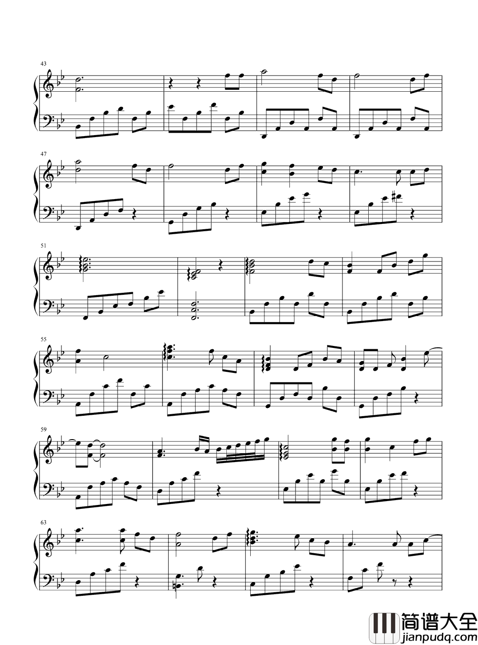 后会无期钢琴谱_邓紫棋｜我会告别_告别我自己