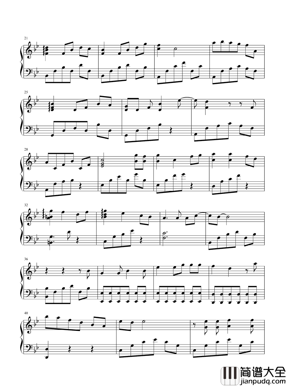 后会无期钢琴谱_邓紫棋｜我会告别_告别我自己