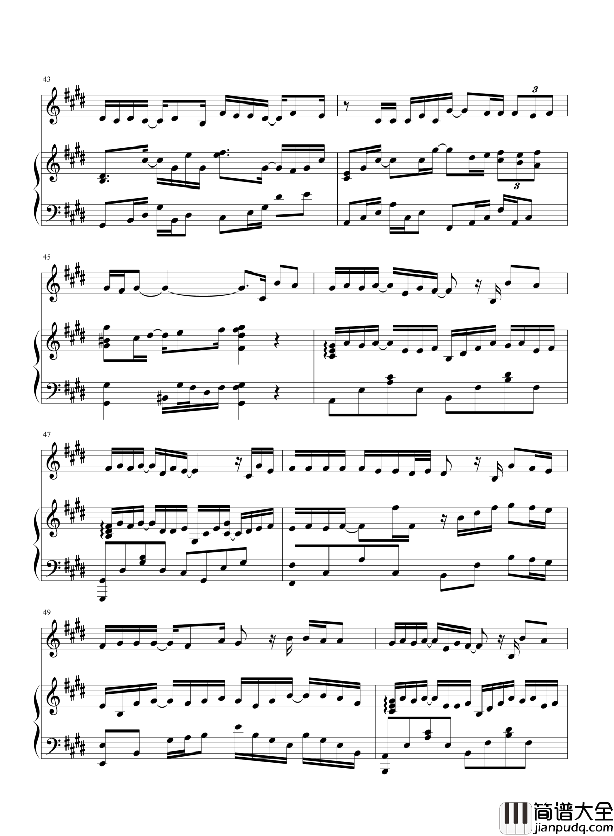 走着走着就散了钢琴谱_庄心妍｜有些人走着走着就散了