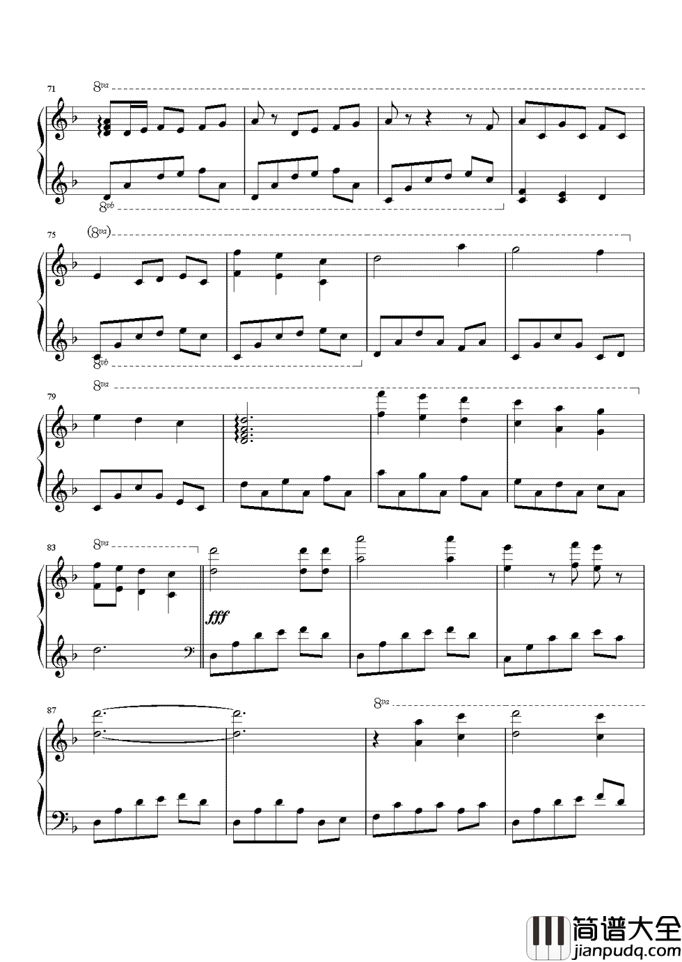 斯卡布罗集市钢琴谱_莎拉·布莱曼_最经典民谣音乐