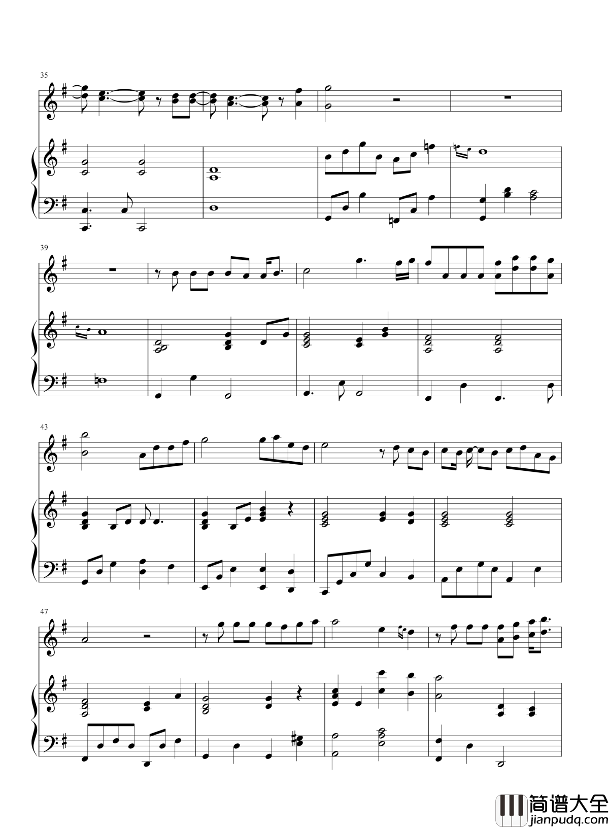 手心的蔷薇钢琴谱_林俊杰_邓紫棋｜手心的蔷薇__是带刺的纪念