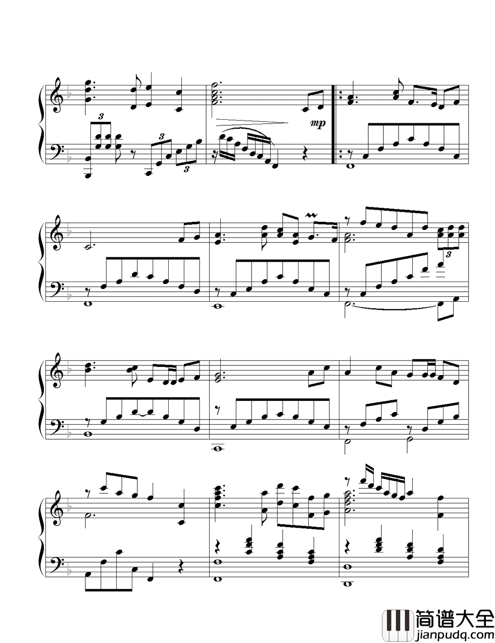 我爱你中国钢琴谱_叶佩英_让人体验到喷涌而出的爱国激情