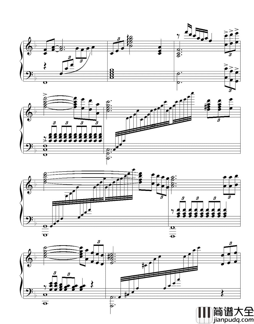 我爱你中国钢琴谱_叶佩英_让人体验到喷涌而出的爱国激情