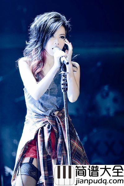 泡沫钢琴谱_邓紫棋_谎言犹如泡沫一样