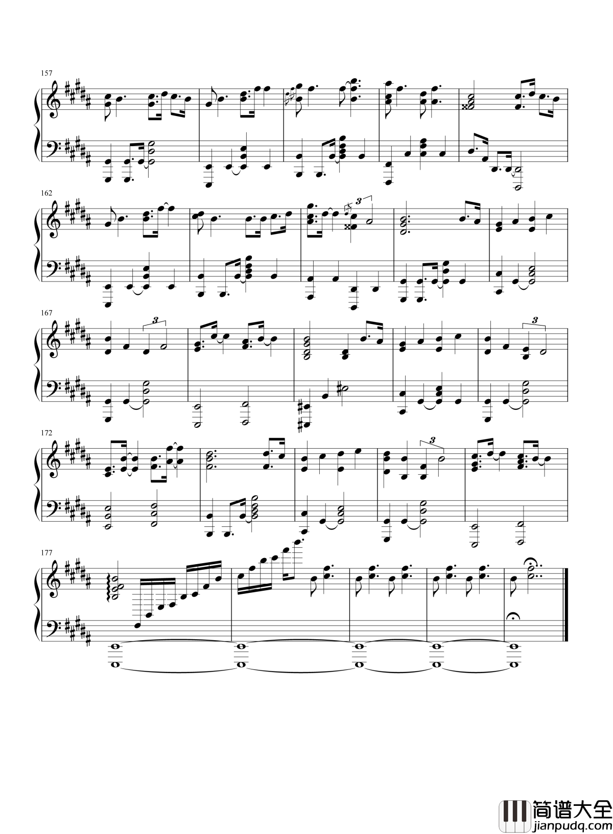 lemon钢琴谱_米津玄师日剧Unnatural主题曲